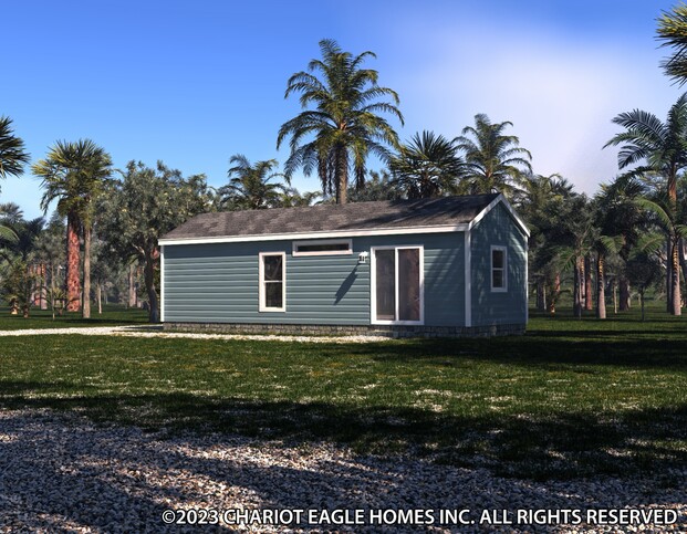 Eagle 12351F | 1 bedroom, 1 bathroom, 399 sqft home | Built by Cavco - Ocala in Ocala, FL.