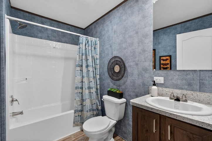 The Hunter | 2 bedroom, 2 bathroom, 825 sqft home. Built by Cavco - Nappanee in Nappanee, IN