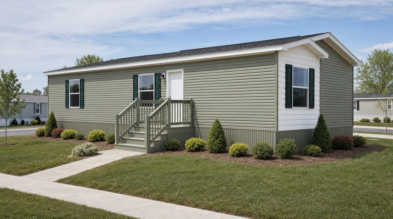 The Hunter | 2 bedroom, 2 bathroom, 825 sqft home. Built by Cavco - Nappanee in Nappanee, IN