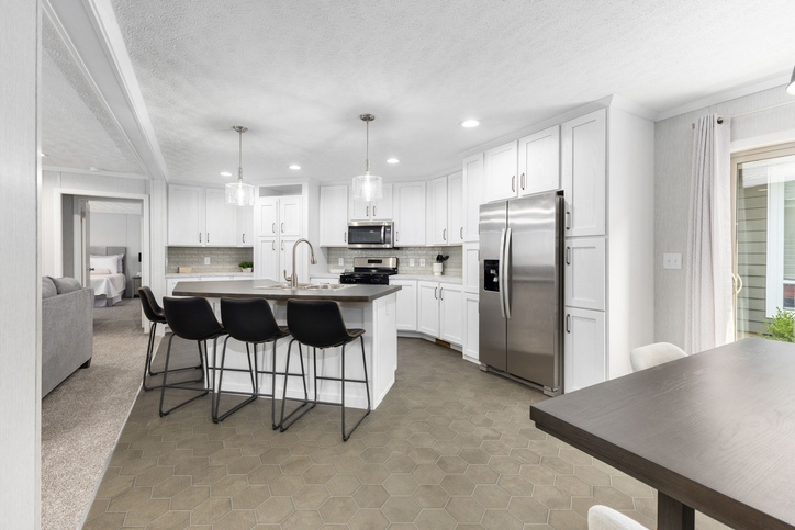 Alphard 28603E | 3 bedroom, 2 bathroom, 1600 sqft home. Built by Cavco - Clarion in Shippenville, PA.