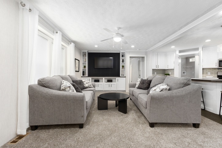 Alphard 28603E | 3 bedroom, 2 bathroom, 1600 sqft home. Built by Cavco - Clarion in Shippenville, PA.