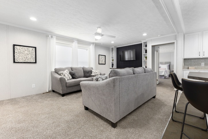 Alphard 28603E | 3 bedroom, 2 bathroom, 1600 sqft home. Built by Cavco - Clarion in Shippenville, PA.