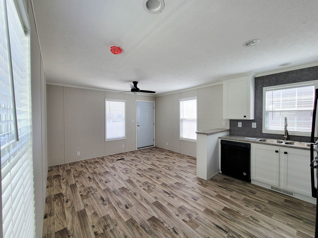 Berkshire 14562P | 2 bedroom, 1 bathroom, 656 sqt home | Built by Cavco - Rocky Mount in Rocky Mount, VA.