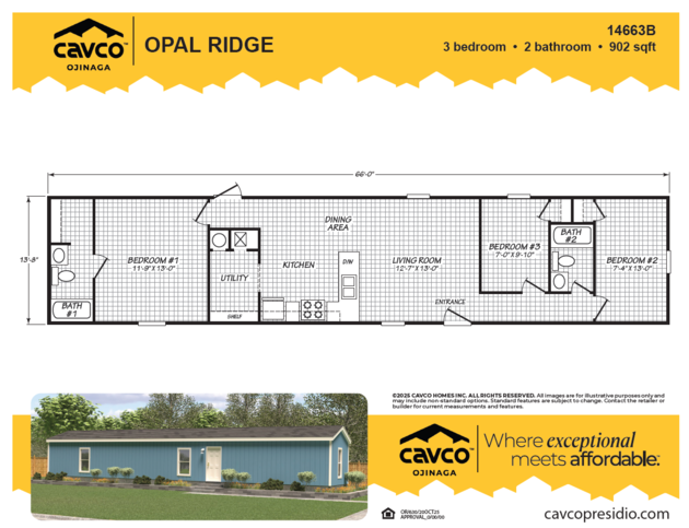 Opal Ridge - SIMPLE & EFFICIENT - WHY NOT? 14663B Donna TX