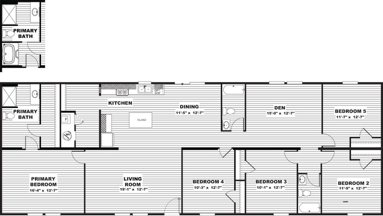 Exclusive "Redwood" 5 Bedroom 3 Bath with 2 Living Areas at Palm Harbor Homes in Round Rock!
Call 512-251-5614 for more information today!