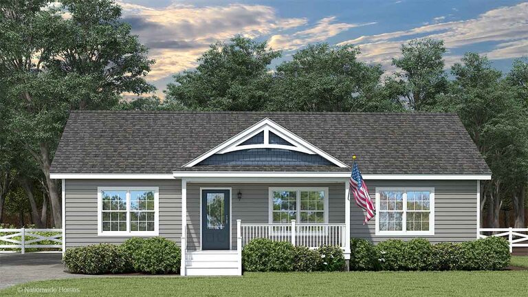 Aspen | 3 bedroom, 2 bathroom, 1344 sqft home | Built by Cavco - Martinsville in Martinsville, VA.