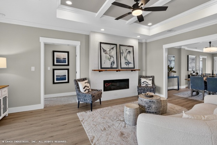 La Belle VI 40643B | 3 bedroom, 2 bathroom, 2529 sqft home. Built by Cavco - Plant City in Plant City, FL.