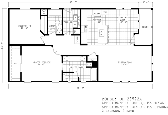 Durango Porch Homes 28522a Manufactured Home From Durango Homes A Cavco Company 6281