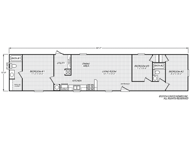 Cavco 14463C Manufactured Home from Fleetwood Homes, a Cavco Company