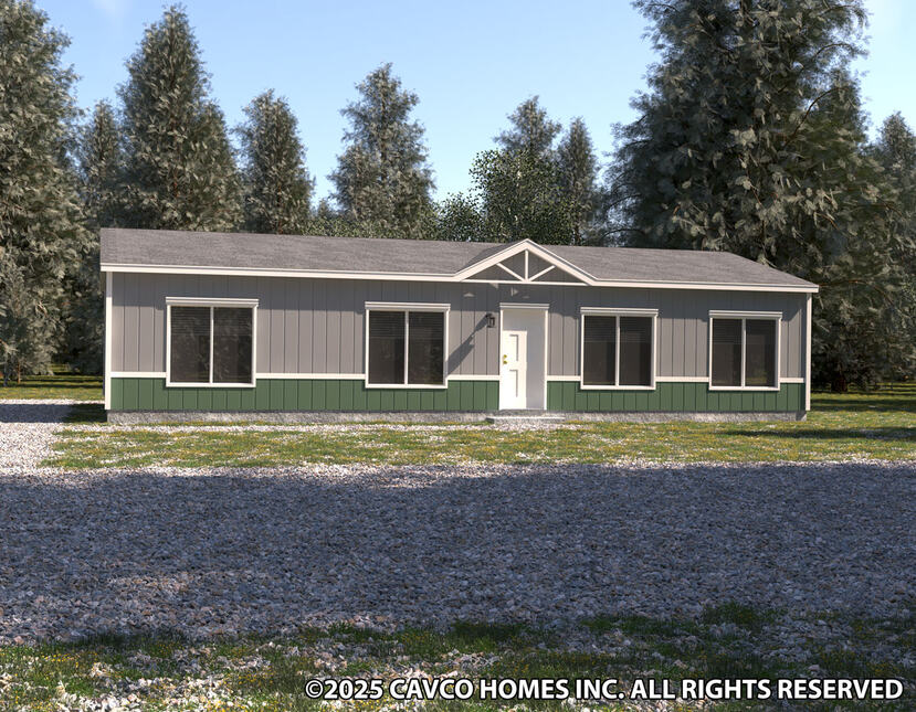 Waverly Crest Prestige 28483N Manufactured Home from Fleetwood Homes, a