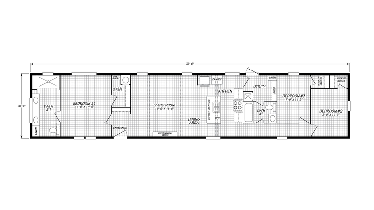 Pioneer 16763K Manufactured Home from Fleetwood Homes, a Cavco Company