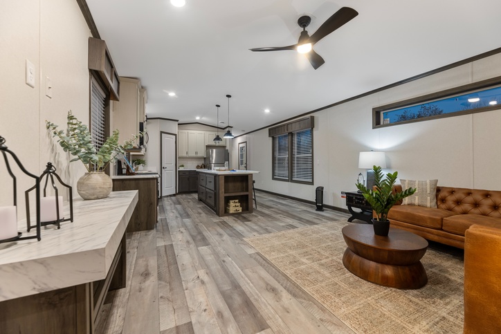 The Augusta 16763QM | 3 bedroom, 2 bathroom, 1165 sqft home | Built by Cavco - Montevideo in Montevideo, MN.