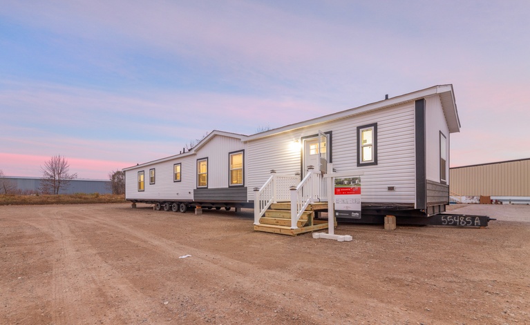 The Augusta 16763QM | 3 bedroom, 2 bathroom, 1165 sqft home | Built by Cavco - Montevideo in Montevideo, MN.
