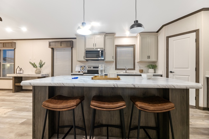 The Augusta 16763QM | 3 bedroom, 2 bathroom, 1165 sqft home | Built by Cavco - Montevideo in Montevideo, MN.