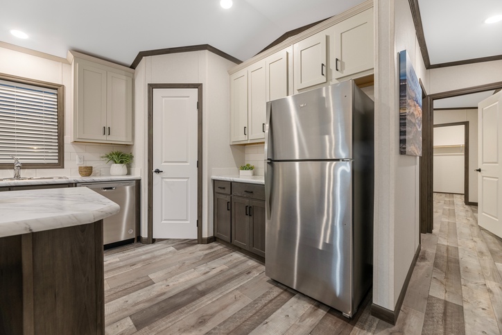 The Augusta 16763QM | 3 bedroom, 2 bathroom, 1165 sqft home | Built by Cavco - Montevideo in Montevideo, MN.