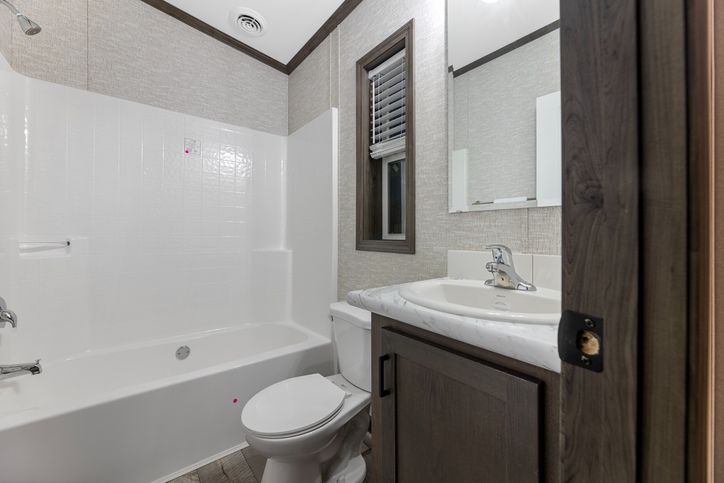 The Augusta 16763QM | 3 bedroom, 2 bathroom, 1165 sqft home | Built by Cavco - Montevideo in Montevideo, MN.
