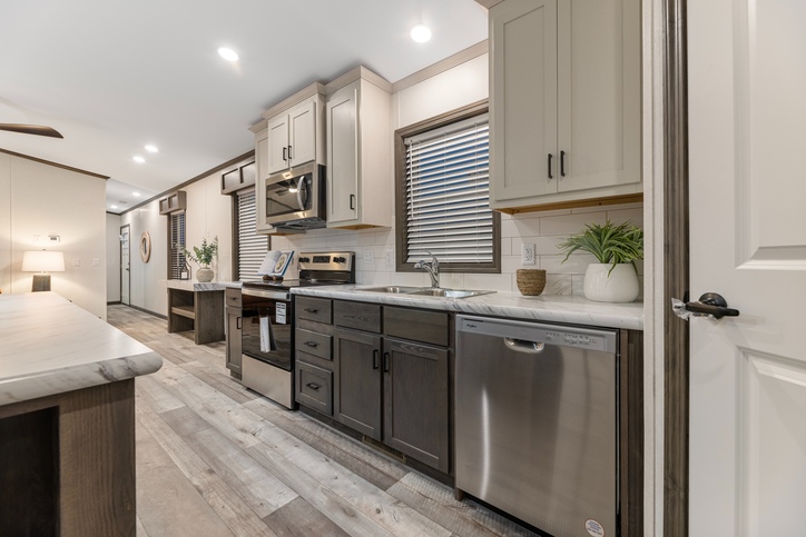 The Augusta 16763QM | 3 bedroom, 2 bathroom, 1165 sqft home | Built by Cavco - Montevideo in Montevideo, MN.