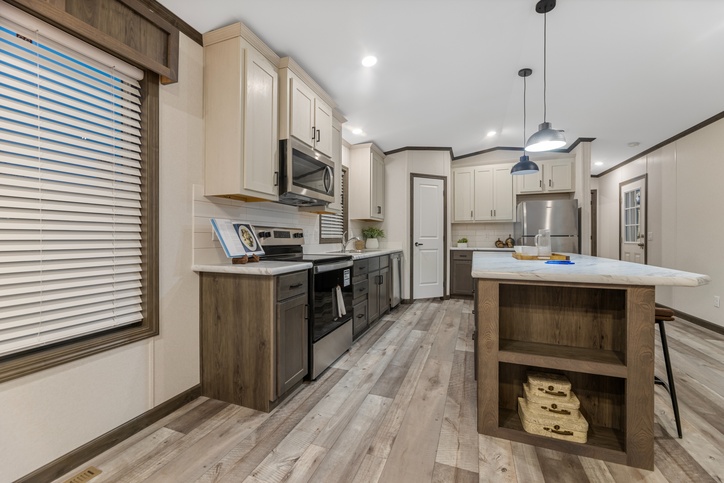 The Augusta 16763QM | 3 bedroom, 2 bathroom, 1165 sqft home | Built by Cavco - Montevideo in Montevideo, MN.