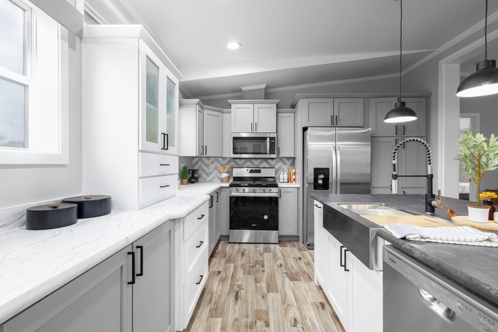 Sapphire 28523A | 3 bedroom, 2 bathroom, 1387 sqft home | Built by Cavco - Dorchester in Dorchester, WI.