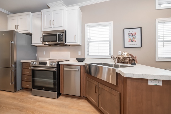 The Wedge 13442S | 2 bedroom, 1 bathroom, 497 sqft home | Built by Cavco - Ocala in Ocala, FL.