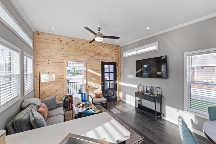 The Wedge 13442S | 2 bedroom, 1 bathroom, 497 sqft home | Built by Cavco - Ocala in Ocala, FL.
