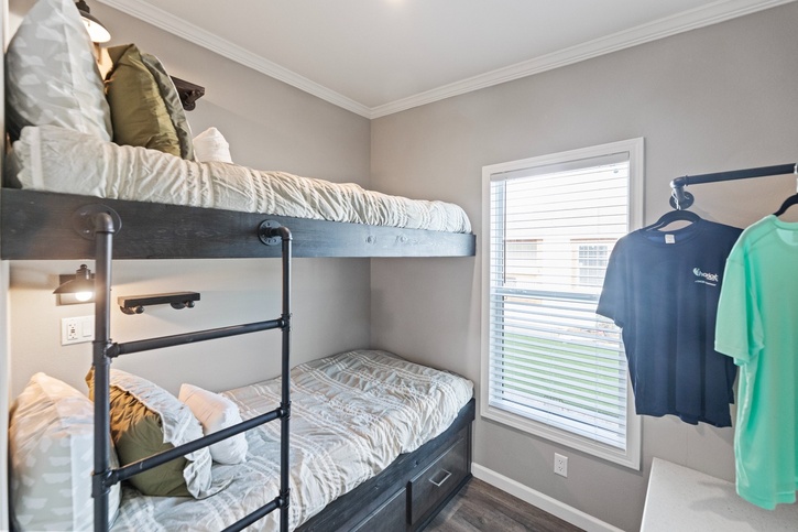 The Wedge 13442S | 2 bedroom, 1 bathroom, 497 sqft home | Built by Cavco - Ocala in Ocala, FL.