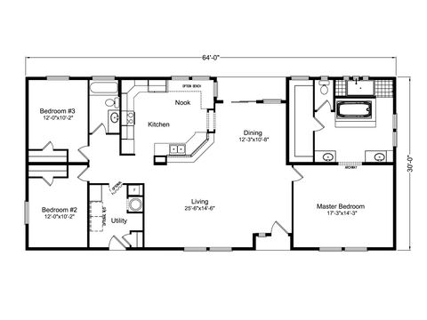St. Andrews | 3 bedroom, 2 bathroom, 1872 sqft home | Built by Cavco - Millersburg in Millersburg, OR.