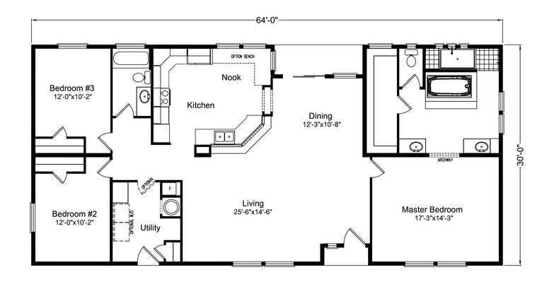 St Andrews 30643B Manufactured Home from Palm Harbor Homes, a Cavco Company