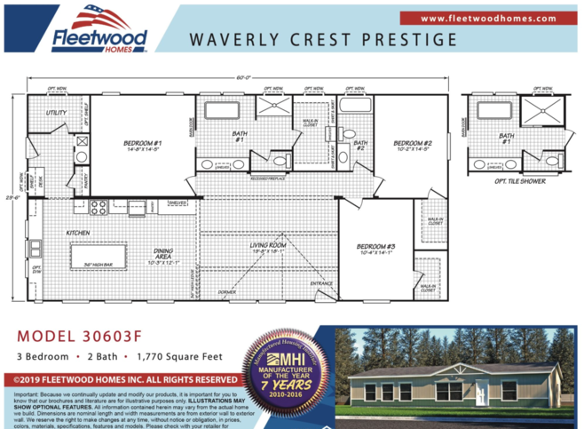 Waverly Crest Prestige 30603F Spokane Valley WA
