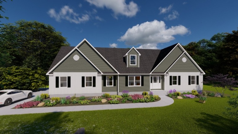 Elite 2.2 32763C | 3 bedroom, 2 bathroom, 2280 sqft home | Built by Cavco - Crouse in Crouse, NC.