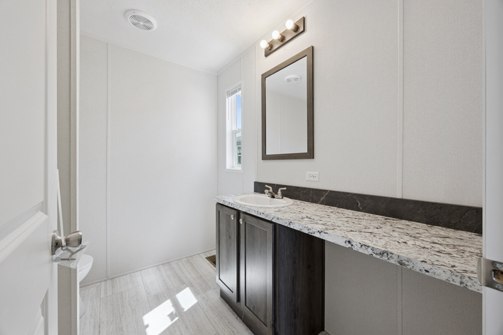 Aster | 2 bedroom, 2 bathroom, 920 sqft home. Built by Cavco - Waco in Waco, TX. National Community house.