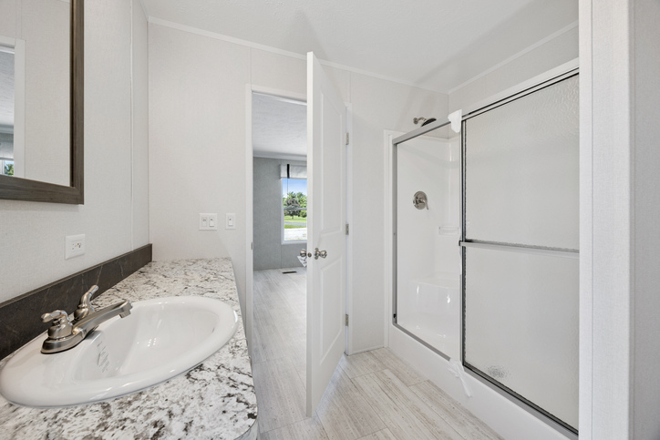 Aster | 2 bedroom, 2 bathroom, 920 sqft home. Built by Cavco - Waco in Waco, TX. National Community house.