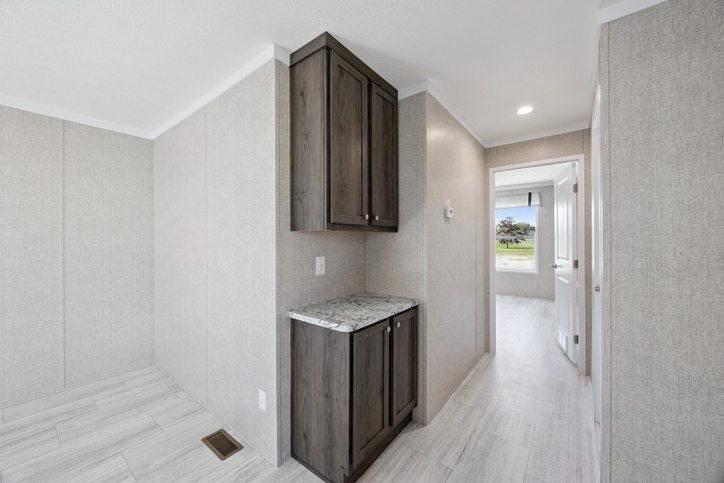 Aster | 2 bedroom, 2 bathroom, 920 sqft home. Built by Cavco - Waco in Waco, TX. National Community house.