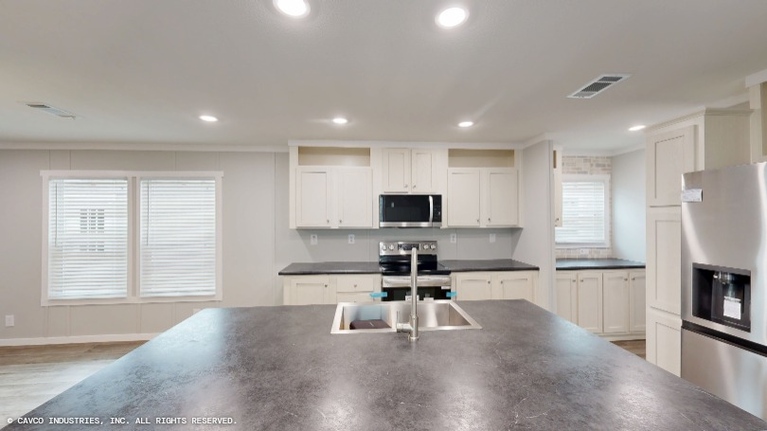 Basecamp 16682B | 2 bedroom, 2 bathroom, 1020 sqft home. Built by Cavco - Lancaster in Lancaster, TX.