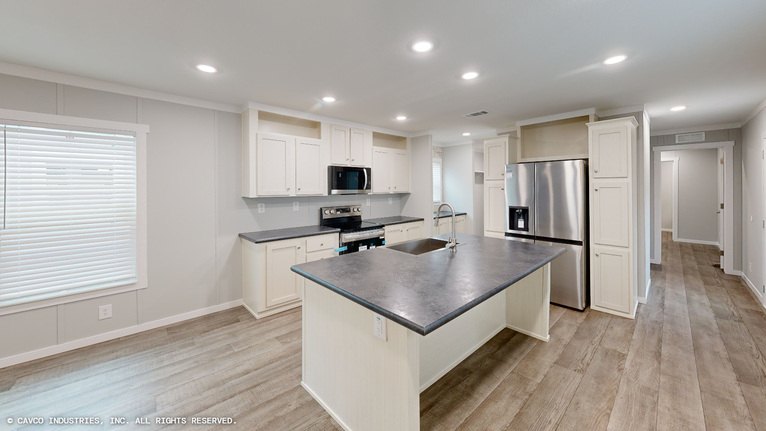 Basecamp 16682B | 2 bedroom, 2 bathroom, 1020 sqft home. Built by Cavco - Lancaster in Lancaster, TX.