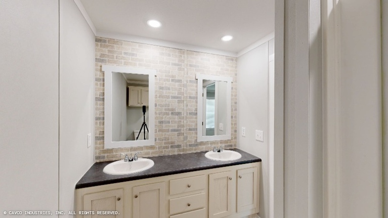 Basecamp 16682B | 2 bedroom, 2 bathroom, 1020 sqft home. Built by Cavco - Lancaster in Lancaster, TX.