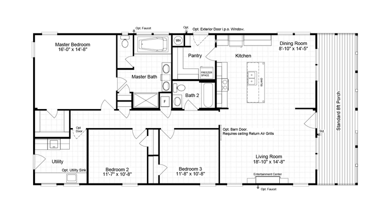 Great Escape 30643G Manufactured Home from Palm Harbor Homes, a Cavco ...