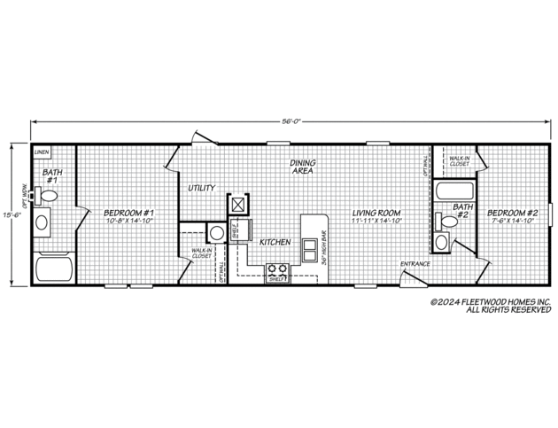 Pure Homes 16562U Manufactured Home from Fleetwood Homes, a Cavco Company