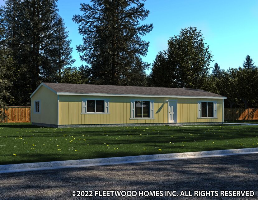 Broadmore 28443B Manufactured Home from Fleetwood Homes, Union Gap, WA