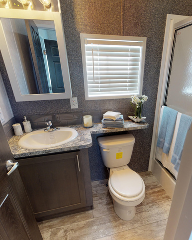 Country Manor Park Model | 2 bedroom, 1 bathroom, 510 sqft home. Built by Cavco - Nappanee in Nappanee, IN.