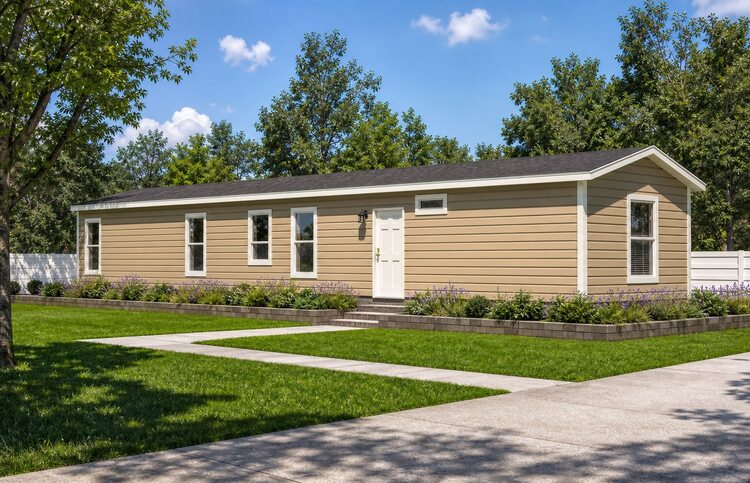 Clover | 3 bedroom, 2 bathroom, 1012 sqft home. Built by Cavco - Waco in Waco, TX. National Community house.