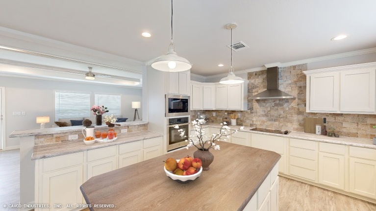 Beaumont 32784L | 5 bedroom, 3 bathroom, 2340 sqft home. Built by Cavco - Lake Arlington in Fort Worth, TX.