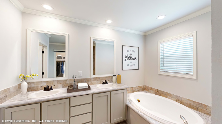 Beaumont 32784L | 5 bedroom, 3 bathroom, 2340 sqft home. Built by Cavco - Lake Arlington in Fort Worth, TX.