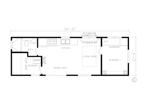Cavco 150 190002 Park Model | 1 bedroom, 1 bathroom, 387 sqft home. Built by Cavco - Nappanee in Nappanee, IN.