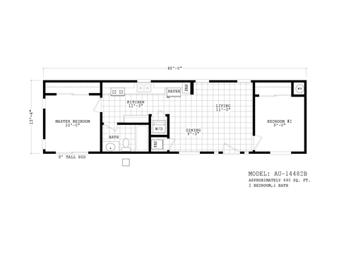 Accessory Dwelling Unit 14482B | 2 bedroom, 1 bathroom, 640 sqft home. Built by Cavco - Phoenix in Phoenix, AZ