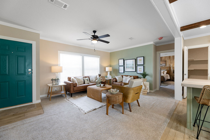 Sheridan 52 28523S| 3 bedroom, 2 bathroom, 1421 sqft home | Built by Cavco - Fort Worth in Fort Worth, TX.