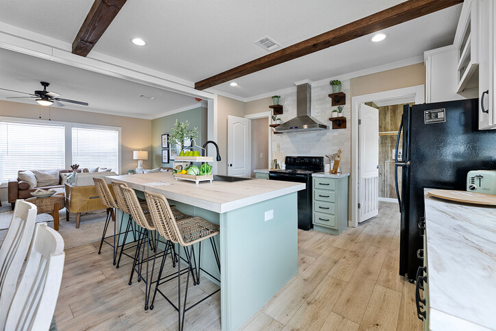 Sheridan 52 28523S| 3 bedroom, 2 bathroom, 1421 sqft home | Built by Cavco - Fort Worth in Fort Worth, TX.