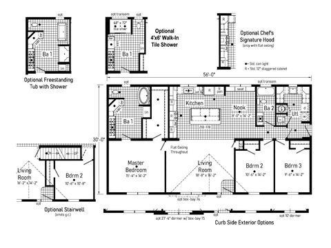 Arlington | 3 bedroom, 2 bathroom, 1680 sqft home | Built by Cavco - Goshen in Goshen, IN.