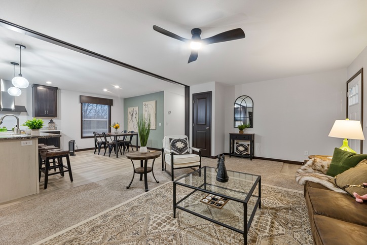 The Superior 28604A | 4 bedroom, 2 bathroom, 1659 sqft home | Built by Cavco - Montevideo in Montevideo, MN.