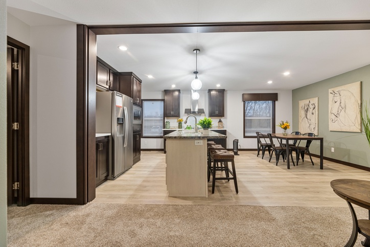The Superior 28604A | 4 bedroom, 2 bathroom, 1659 sqft home | Built by Cavco - Montevideo in Montevideo, MN.